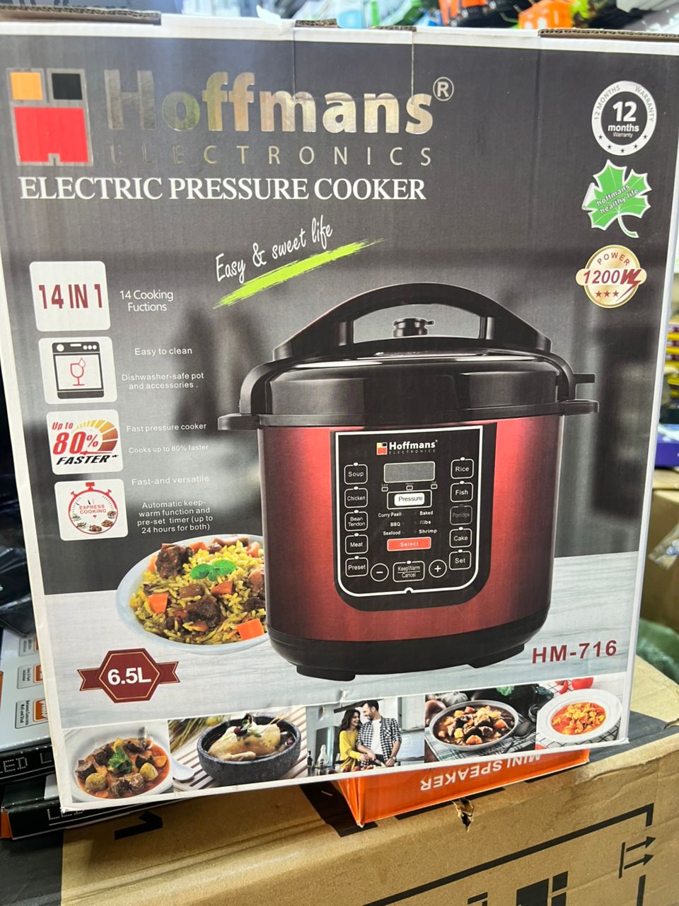 Hoffman's electric pressure cooker
