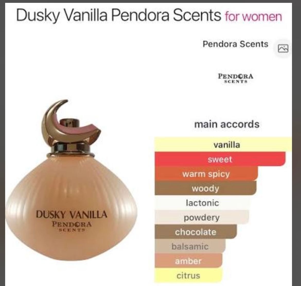 DUSKY VANILLA — PENDORA SCENTS - Image 1