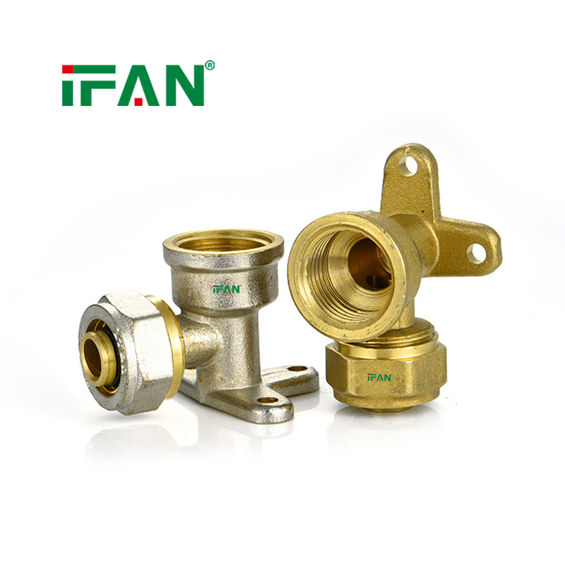 IFAN Top Supplier All Size Available PEX Brass Pipe Connectors ISO 15875 Compression Fittings - Gallery Image 1