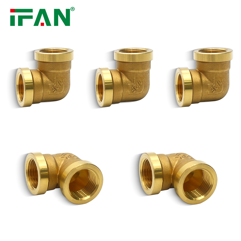IFAN Reliable Supplier Brass Tube Fittings Plumbing Materials  Brass Pipe Fitting 3/8''-2'' Brass Fittings