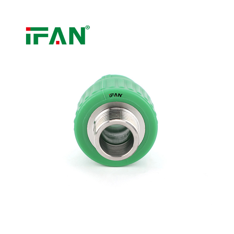 IFAN Factory Customized PPR Stainless Steel Adapter Male Threaded Coupling Fitting to Connect PPR Pipes - Gallery Image 2