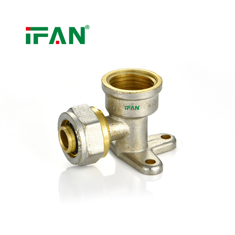 IFAN New Products Brass PEX Fitting PEX 16-32mm Fitting PEX Brass Fitting Female Adapter Elbow Brass Fitting - Gallery Image 3