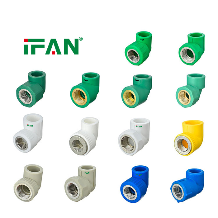 IFAN Reliable Supplier PPR Pipe Fitting Female Elbow Pipe Fittings PPR Water Pipe Fittings