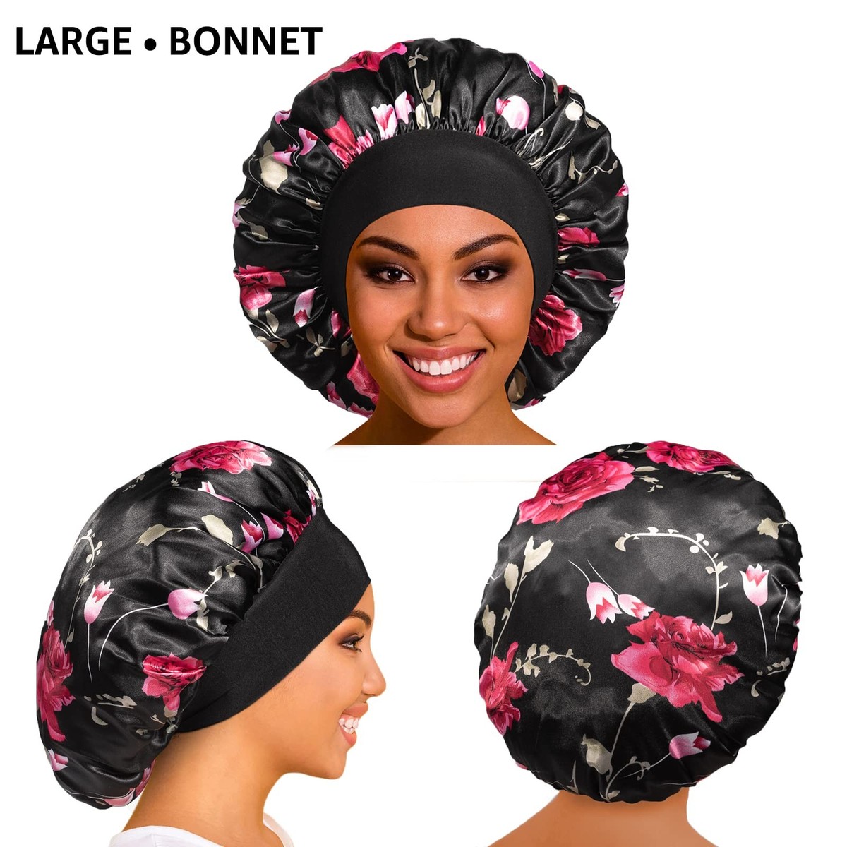 1pc Head satin bonnet - Gallery Image