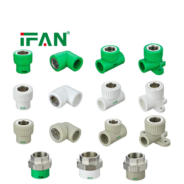 IFAN PPR Fitting New Design Pipe Fittings 20-125mm PPR Water Pipe Fittings - Gallery Image 2