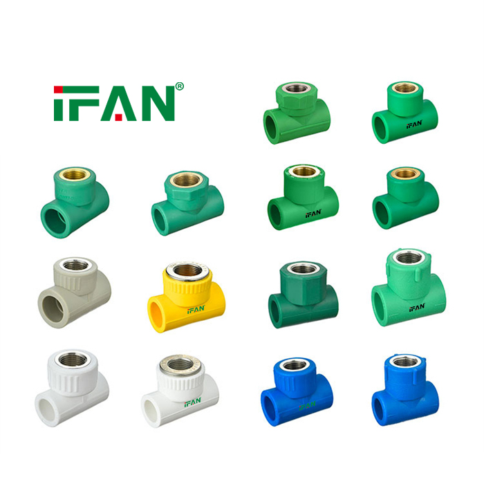 IFAN Factory Supply Durable PPR Fitting Plastic Pipe Fittings 20-125mm PPR Fittings