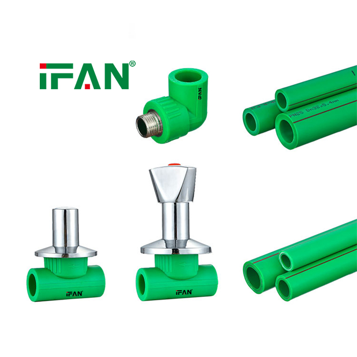 IFAN Factory Original PPR Fitting New Design Pipe Fittings 20-125mm PPR Water Pipe Fittings - Gallery Image 3
