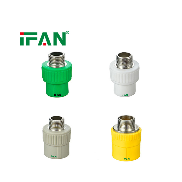 IFAN Customized PPR Pipe Fitting Male Socket Pipe Fittings PPR Water Pipe Fittings
