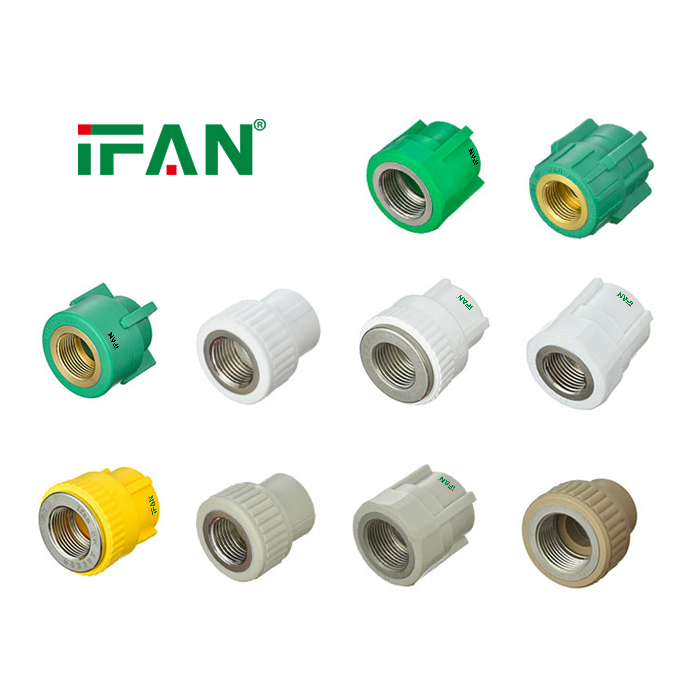 IFAN Wholesale PPR Pipe Fitting Female Scoket Pipe Fittings PPR Water Pipe Fittings