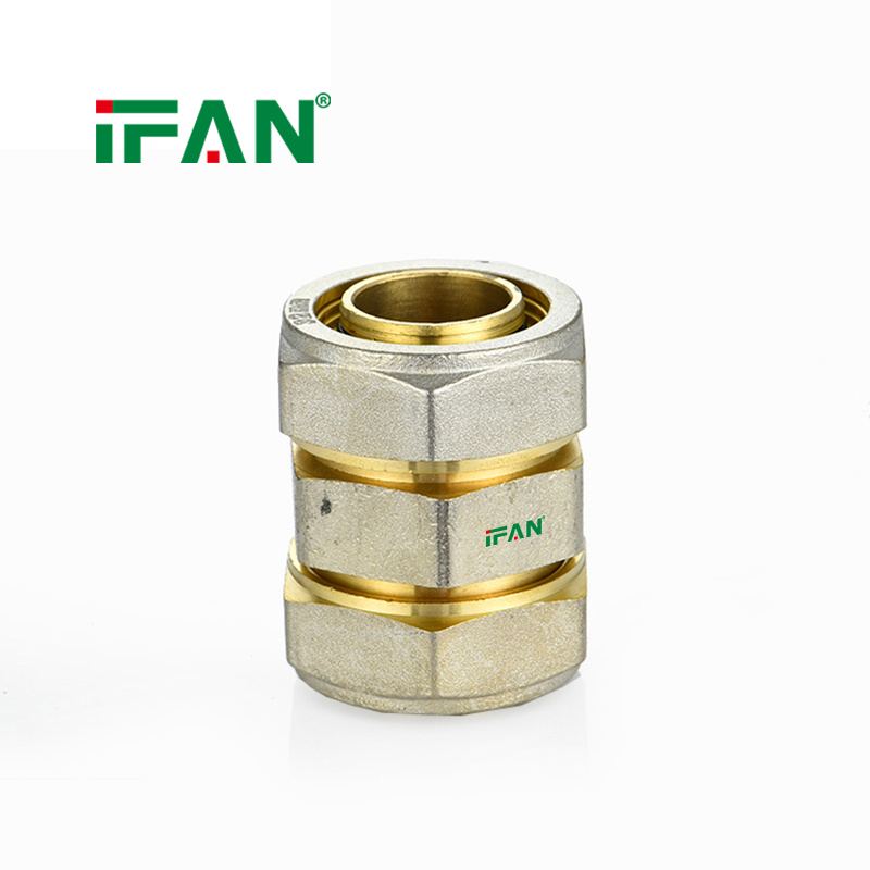 IFAN Top Supplier All Size Available PEX Brass Pipe Connectors ISO 15875 Compression Fittings - Gallery Image 8