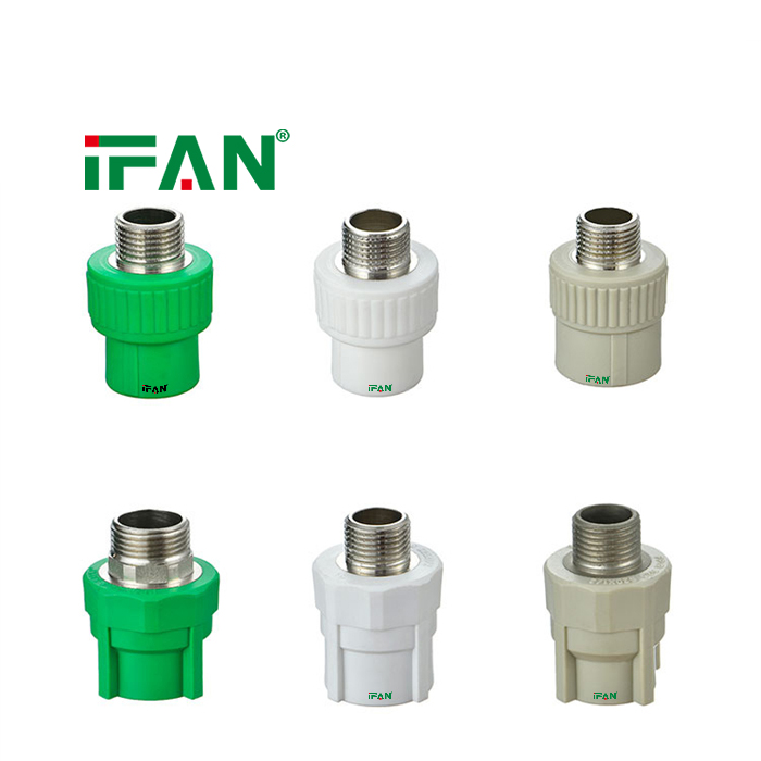 IFAN Certified PPR Pipe Fitting Male Socket Pipe Fittings PPR Water Pipe Fittings