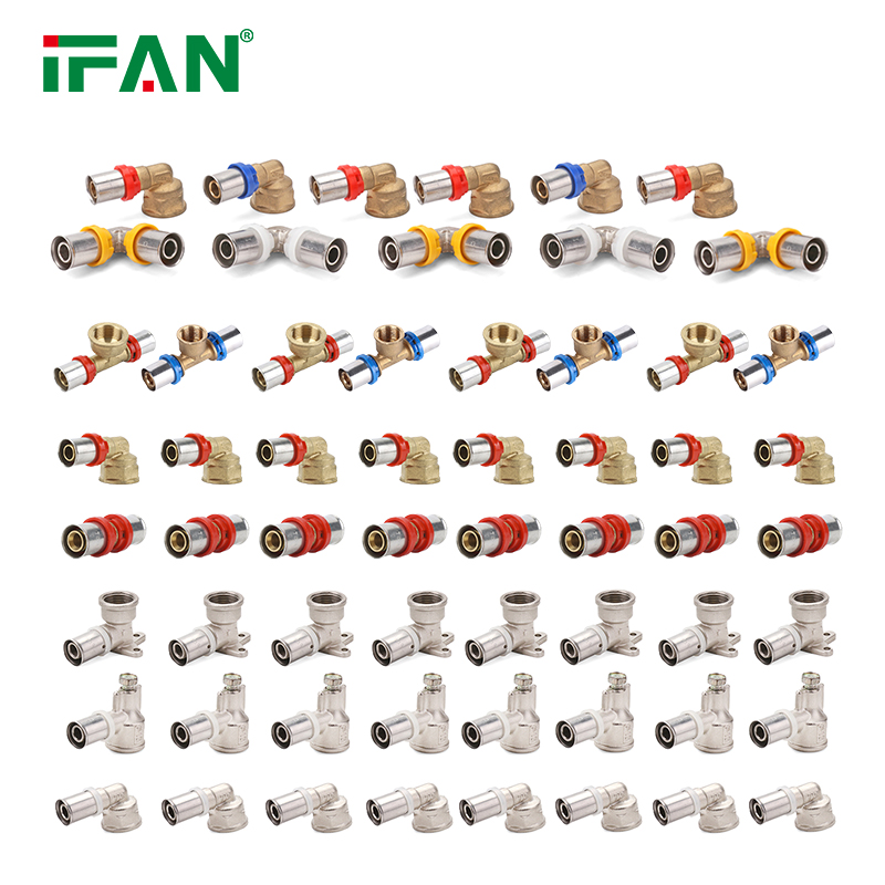 IFAN Factory Supply PEX Al PEX Fitting Water Supply Brass PEX Fittings PEX Pipe Fitting