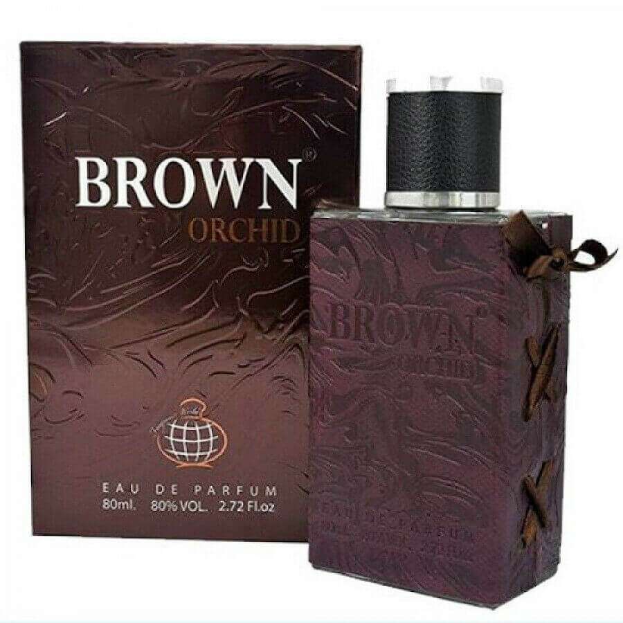 Dark brown orchid