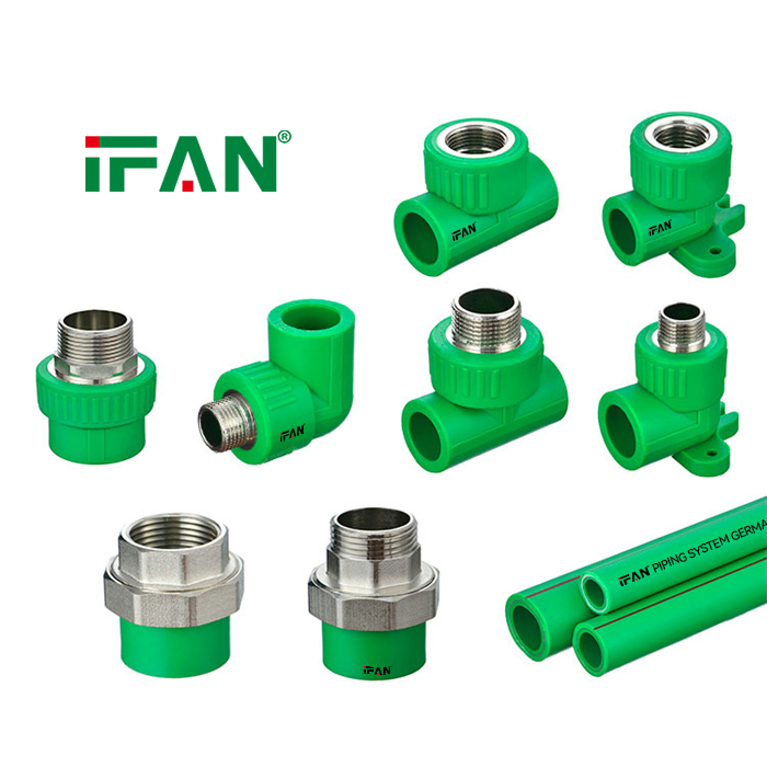 IFAN New Design PPR Fitting Wholesale 20-125mm PPR Water Pipe Fittings