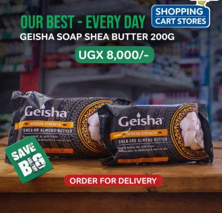 GEISHA SHEA BUTTER 200g - Image 1