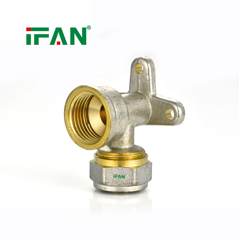 IFAN New Products Brass PEX Fitting PEX 16-32mm Fitting PEX Brass Fitting Female Adapter Elbow Brass Fitting - Gallery Image 1