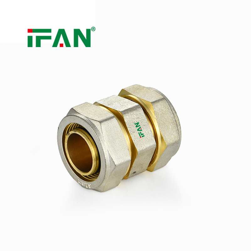 IFAN Hot Popular 16-32mm Brass Compression Fitting Customized PEX Water Fitting - Gallery Image 4
