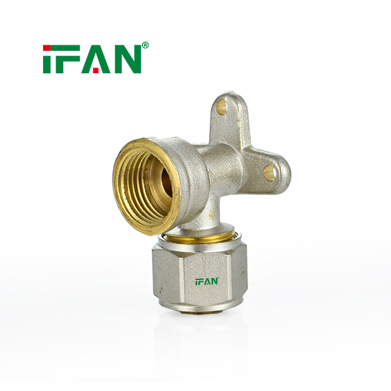 IFAN Factory Directly PEX Pipe Fitting Male Threaded Compression Elbow Connector 90 Degree Elbow Brass PEX Fittings - Gallery Image 8