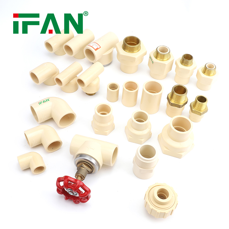IFAN Water Supply  PVC Pipe and Fittings Factory OEM CPVC Fittings CPVC Pipe Fittings