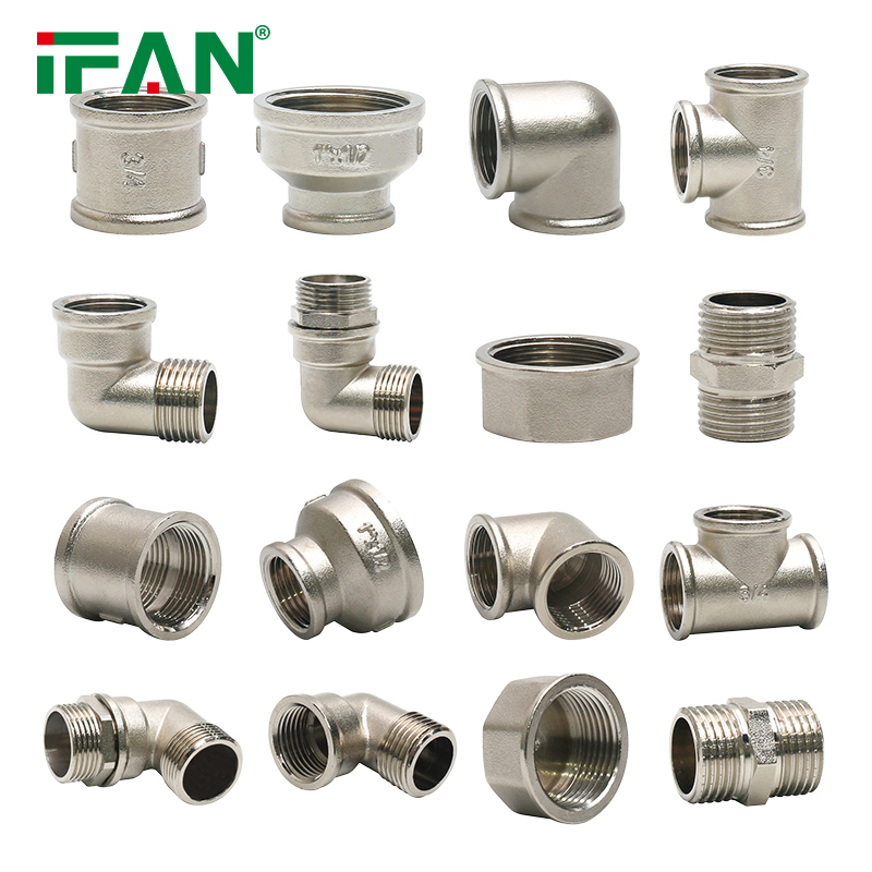 IFAN Brass Tube Fittings Hot Sale Plumbing Wholesale Plumbing Copper Pipe Fittings