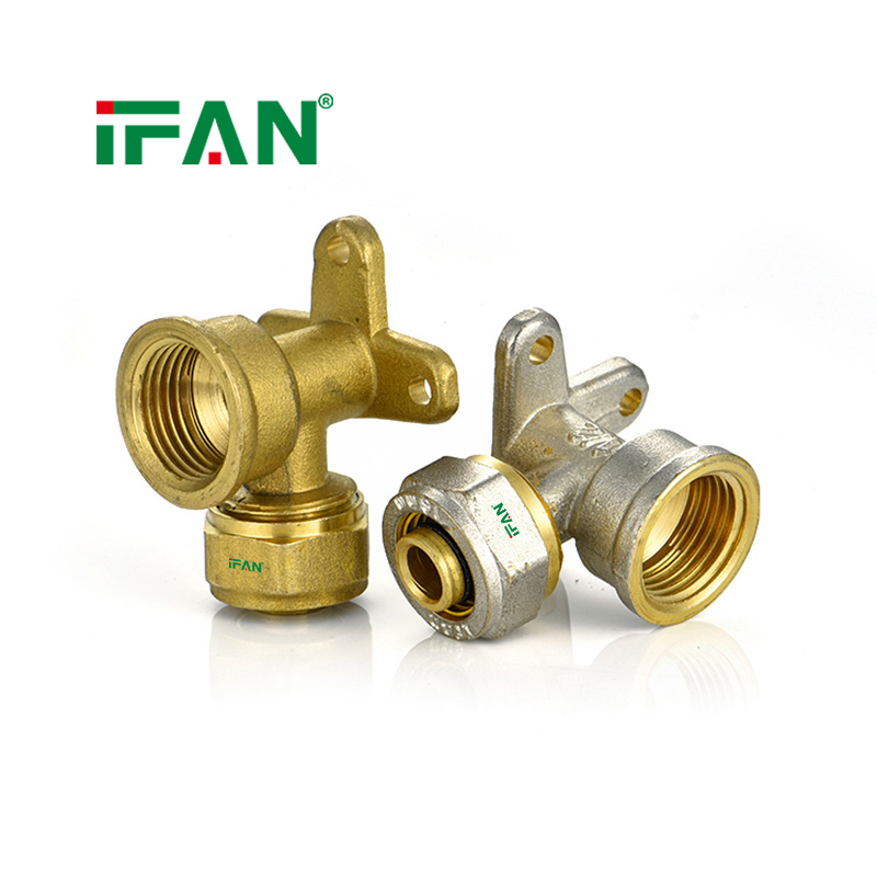 IFAN Top Supplier All Size Available PEX Brass Pipe Connectors ISO 15875 Compression Fittings